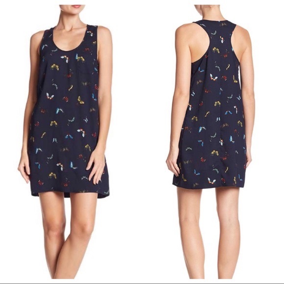 Joie Dresses & Skirts - Joie Peri Butterfly Racerback Slip Dress
